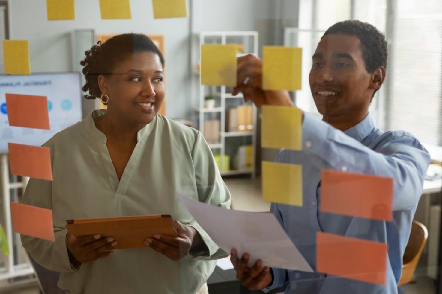 Echipa Lunareviaxo lucrând la implementarea unui sistem de aprobare bugetară